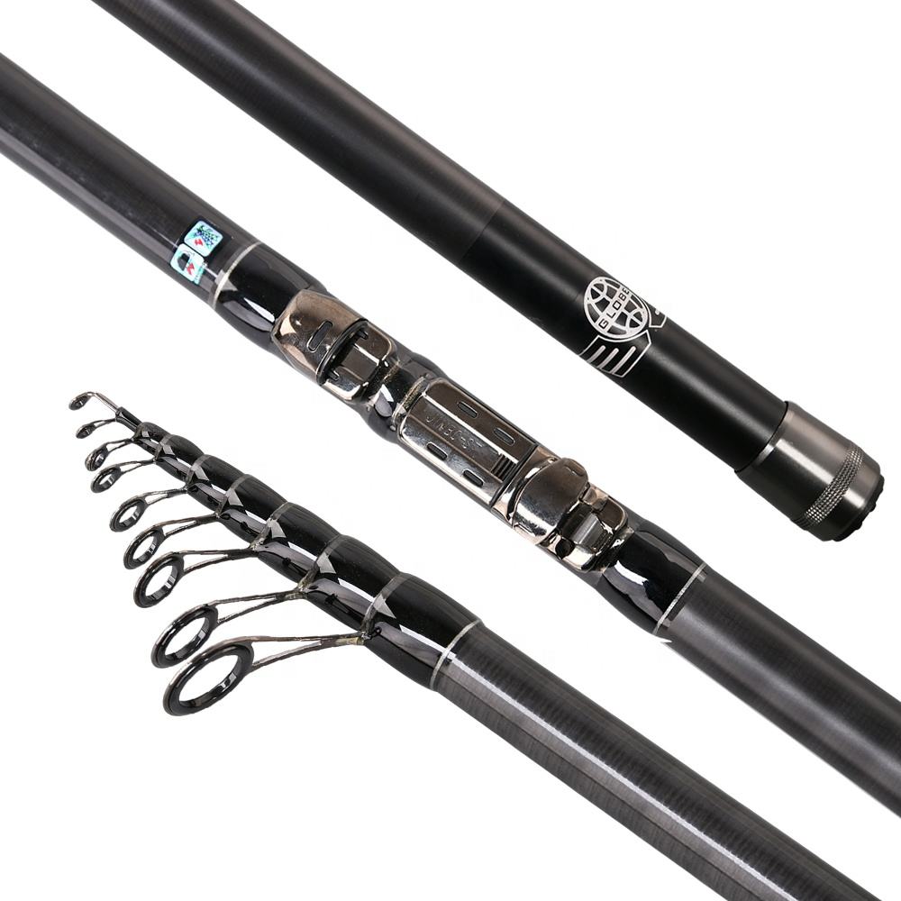 Newbility 24T Carbon Telescopic Surf Rod Spinning Fishing Rod – Newbility  Outdoor