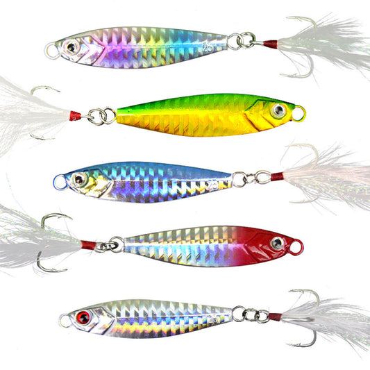 NewBility 4.2cm 4.8cm 5.2cm 5.9cm 6.4cm saltwater luminous lead jigging lurews