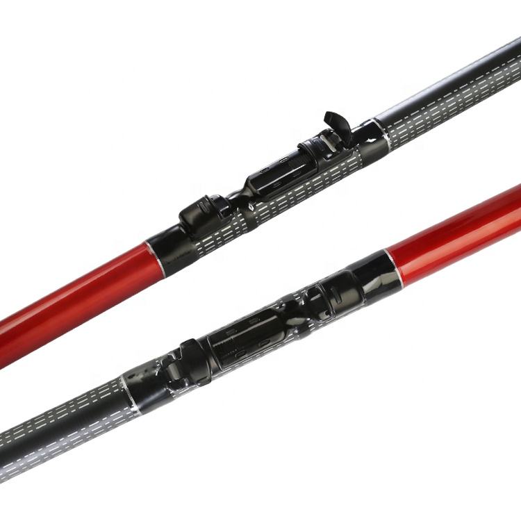 Newbility 24T high carbon fishing rod 5m seawater red telescopic fishing rods