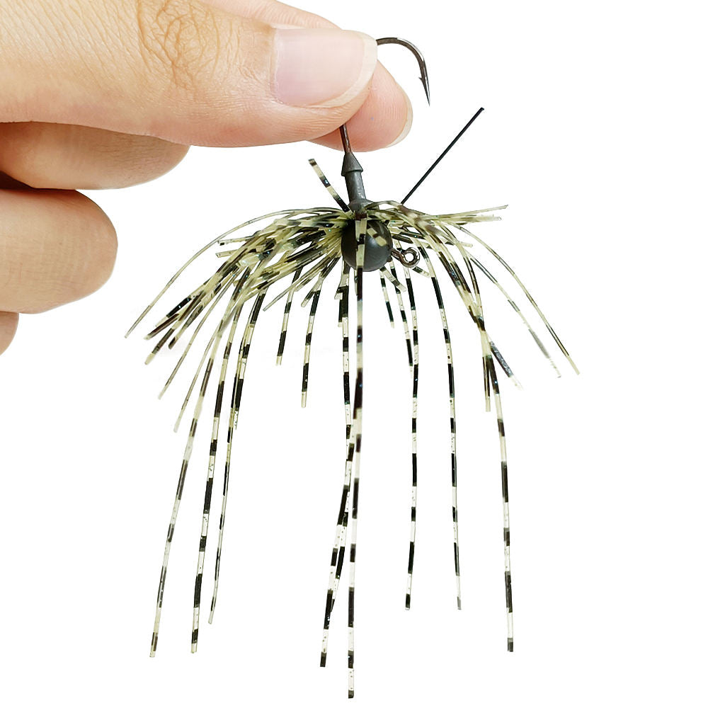 Newbility fishing lures 2.5g 5g Tungsten Head Rubber Jig Hook