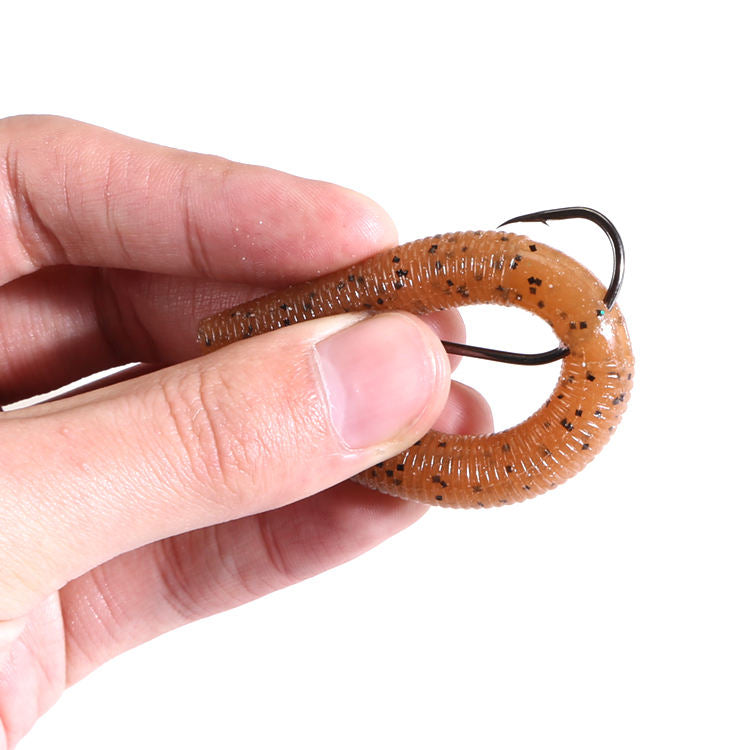 Newbility Bass Soft Silicon Worm Lures Stick Senko Worm Fishing Lure