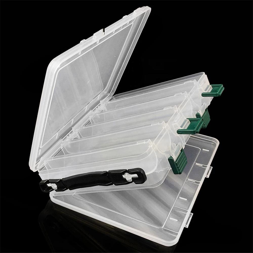 Newbility Multifunction Boxes Soft Plastic Bait Double Sided Fishing Hard Lures Tackle Fish Accessories Set Box